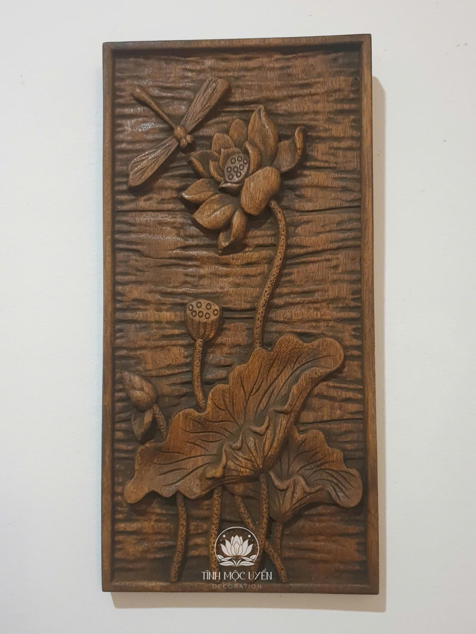 Tranh Gỗ Hồn Sen